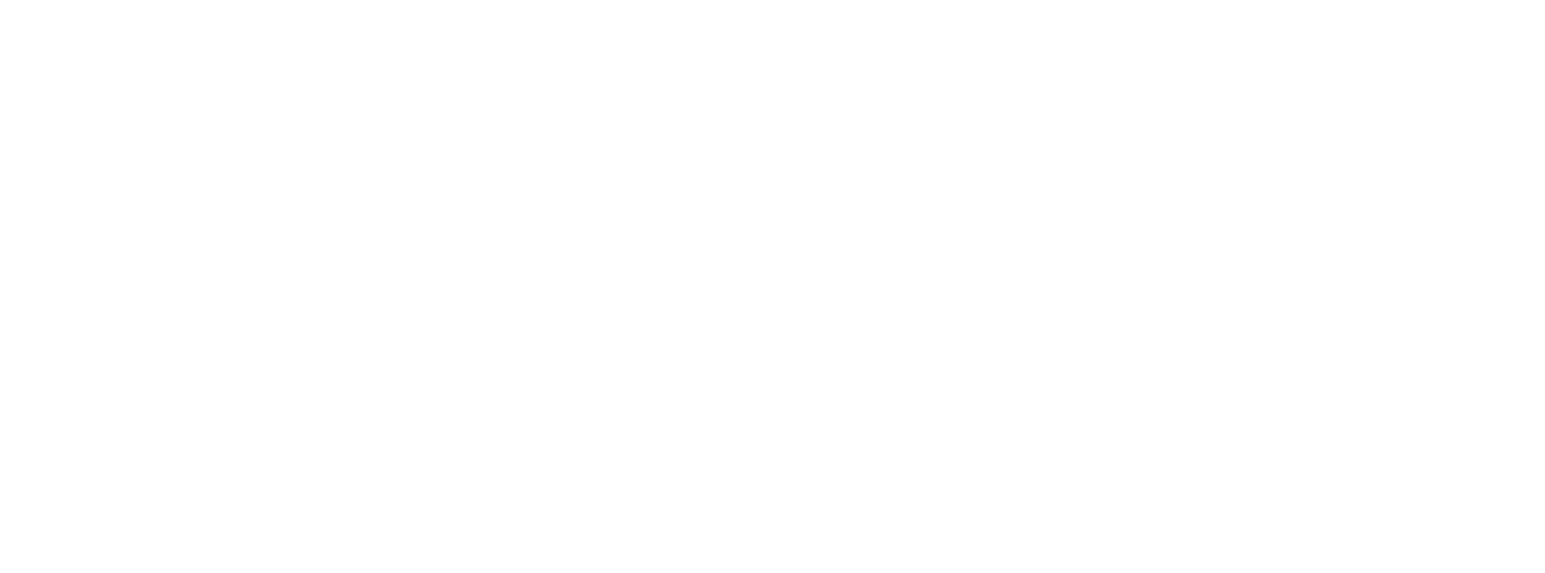 Logo Bioúguía horizontal blanco