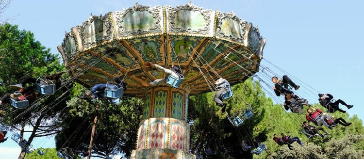 Sillas Voladoras Atraccion Parque de Atracciones de Madrid 2 e1712310634576
