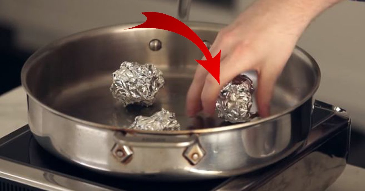 Truco vaporera bolas de papel aluminio Truco vaporera bolas de papel aluminio