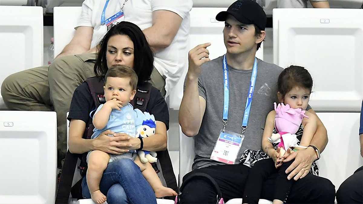 Ashton Kutcher y Mila Kunis Ashton Kutcher y Mila Kunis