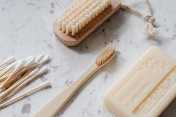 Foto de Karolina Grabowska en Pexels Neceser de higiene zero waste