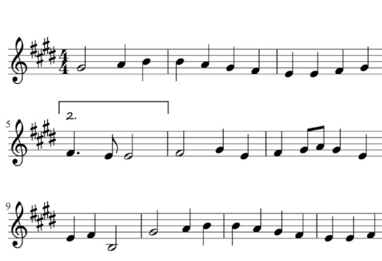 partitura partitura