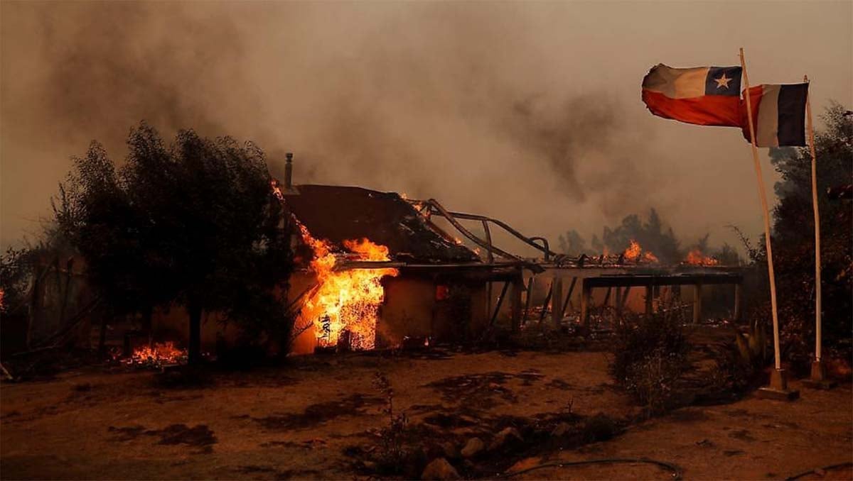 incendios chile