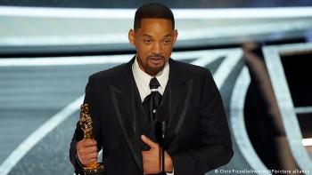 Will Smith en entrega de los Oscar 2022