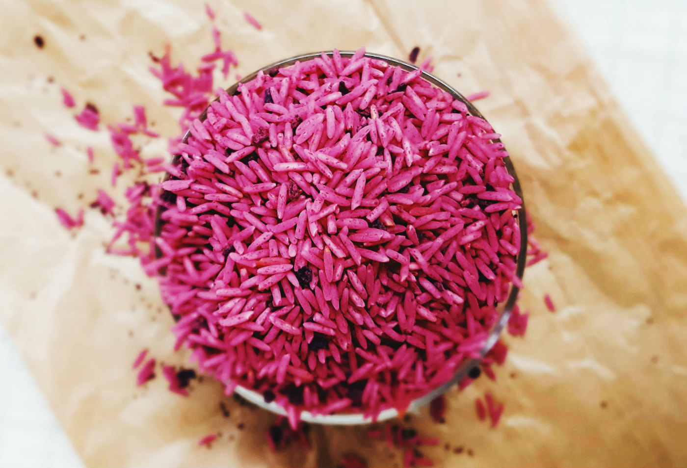 arroz rosa cremoso basmati