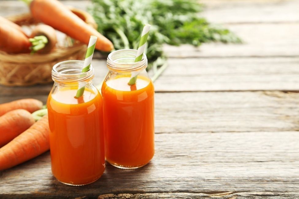 jugo de zanahorias jugo de zanahorias