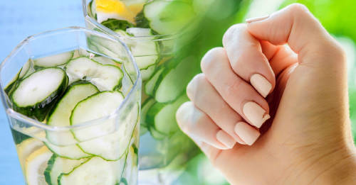 Dile adiós a las uñas quebradizas con este remedio natural de pepino