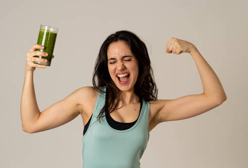 mujer fuerte batido