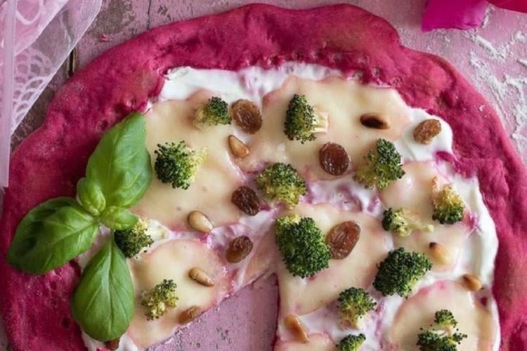 pizza remolacha La pizza de remolacha se inscribe en esta nueva ola de cocina consciente, donde la creatividad se une con la nutrición. (Imagen: Pinterest)