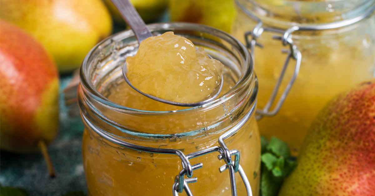 receta facil rapida mermelada pera manzana verde frutos climatéricos