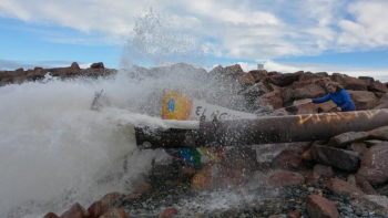 Dragado en Playa Unión