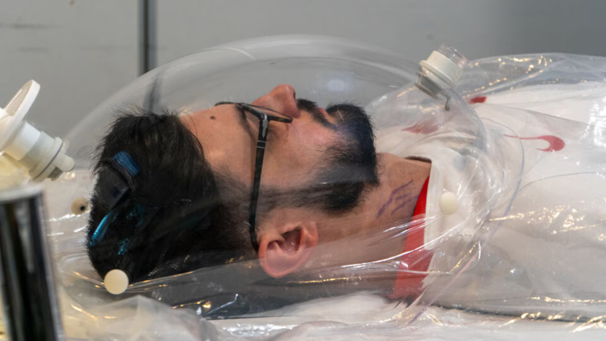 experimento Los resultados podrían mejorar tratamientos para pacientes postrados en cama (Agencia Espacial Europea)