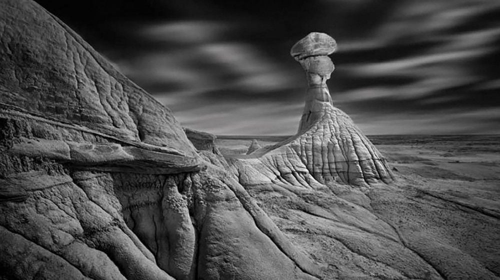 El tercer puesto fue para el fotógrafo Huibo Hou, con la imagen del bisti Wilderness Area; Nuevo México