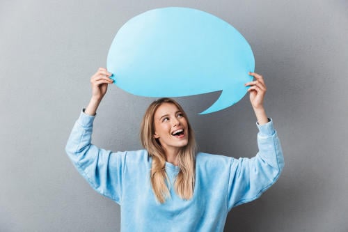 hablar globo de dialogo hablar globo de dialogo