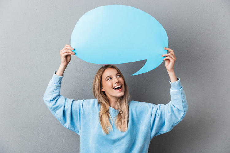 hablar globo de dialogo hablar globo de dialogo