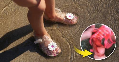 ¡Cuidado! Las sandalias de goma son peligrosas para los niños, esto pueden causar