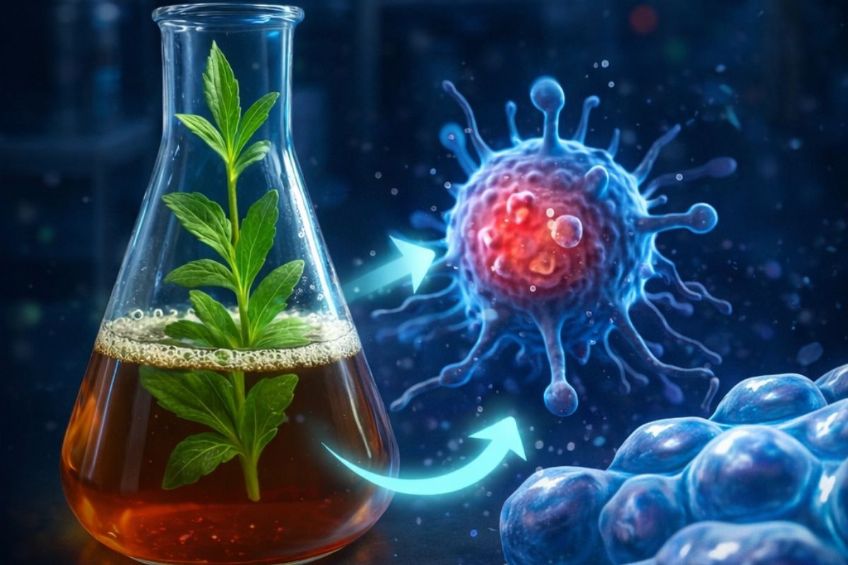 Los compuestos mostraron actividad frente a c&eacute;lulas tumorales en laboratorio. (Imagen: IA)