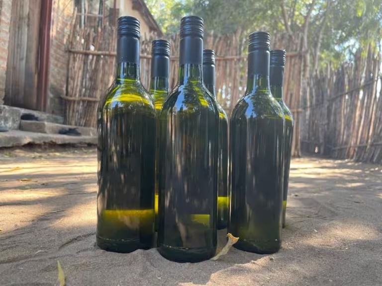 Vino de banana en Malawi