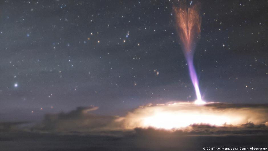 Rayo ascendente Rayo ascendente