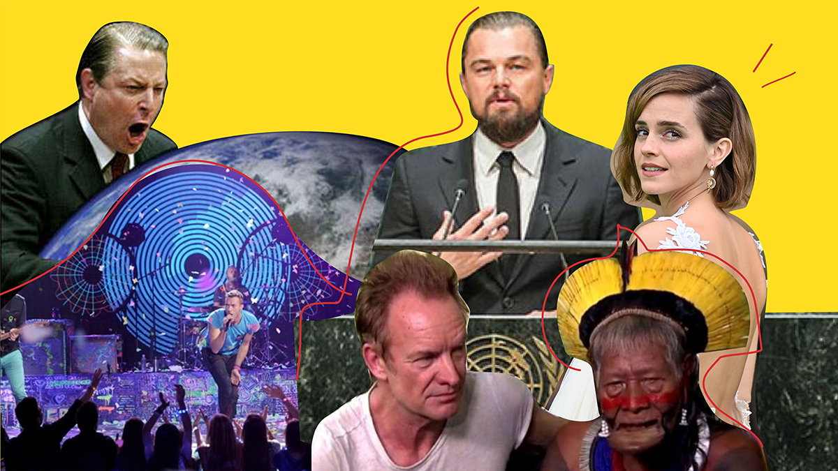 Celebridades defensoras de la acción por el clima Celebridades defensoras de la acción por el clima