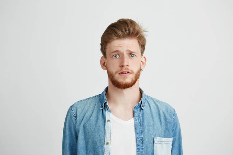 persona confiada hombre persona confiada pelirrojo