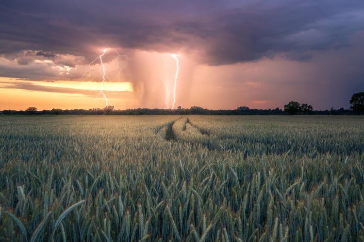 tormentas eléctricas