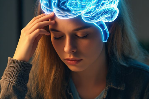 mujer cerebro La relación entre depresión y microbiota abre una nueva dimensión en la comprensión de la salud mental. (Pinterest)