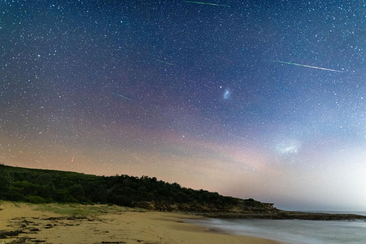 lluvia estrellas