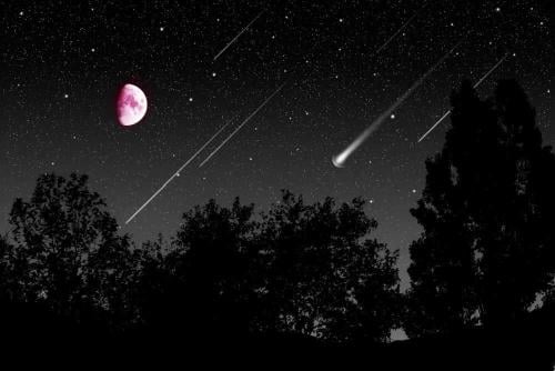 luna de sangre lluvia de estrellas2 luna de sangre lluvia de estrellas2