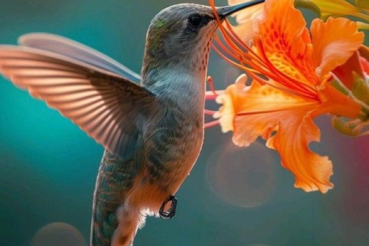 picaflor A pesar de su tamaño diminuto, los colibríes son símbolo de sabiduría y buenos deseos en la mitología maya. Foto / Pinterest