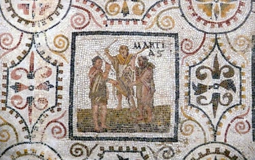 marzo mural romano