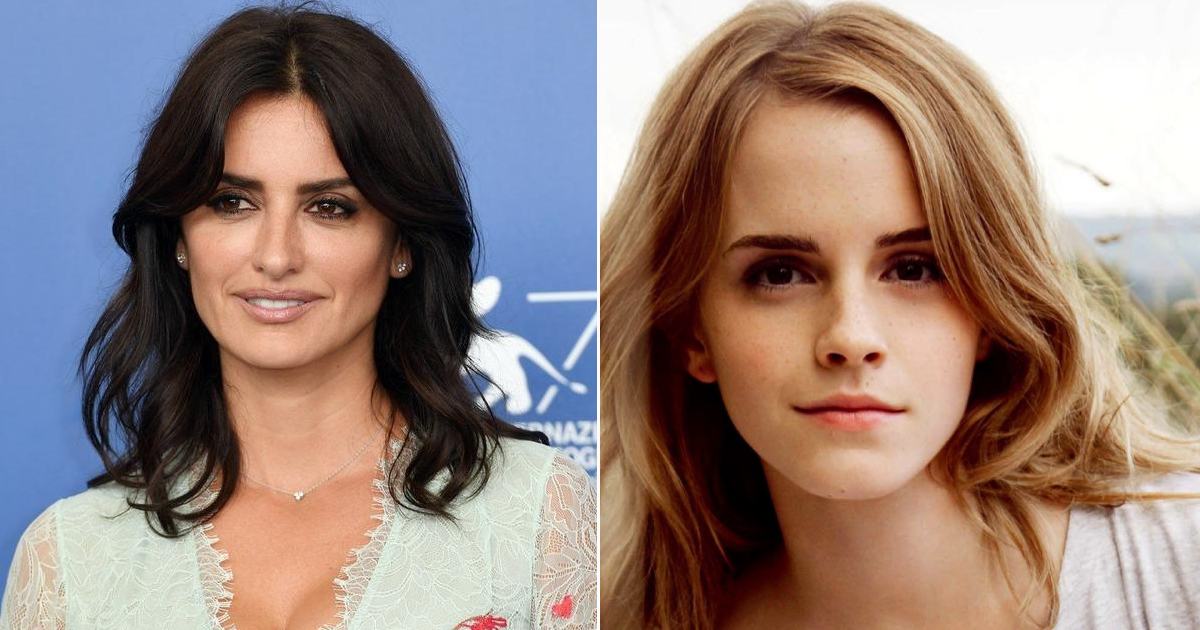 Penélope Cruz y Emma Watson Penélope Cruz y Emma Watson