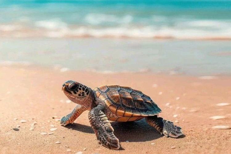 tortuga Las playas mexicanas representan uno de los principales santuarios de anidación del continente. (Imagen: Pinterest)