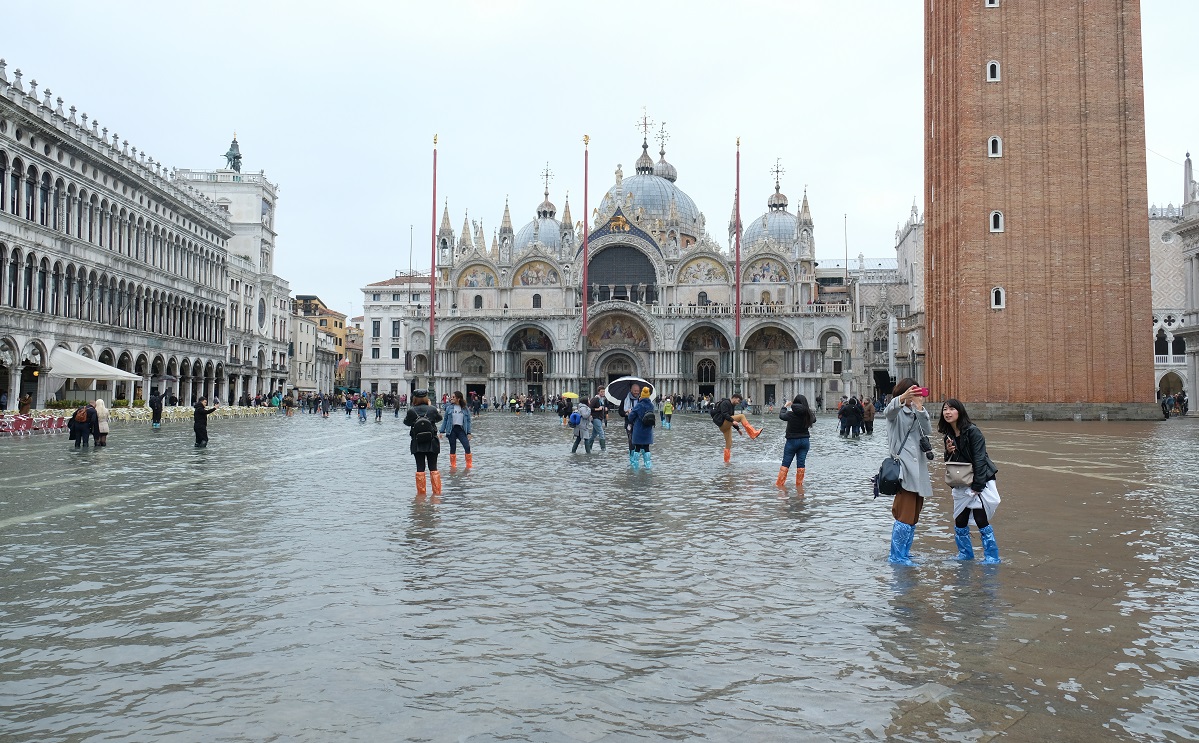 venecia Inundación en noviembre