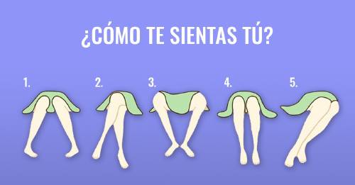 Qué dice de ti tiene tu forma de sentarse si eres mujer
