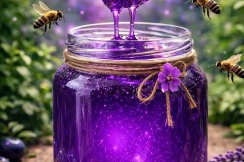 miel purpura Imagen: IA
