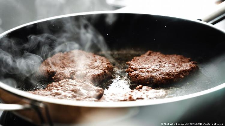 Hamburguesas veganas de arvejas.