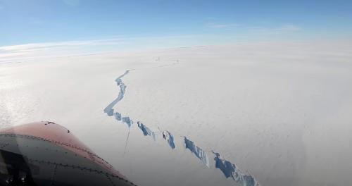 Un iceberg gigante del tamaño de Londres se acaba de desprender de la Antártida