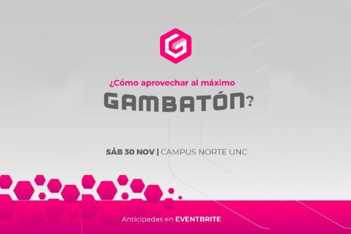 gambaton.jpeg El próximo 30 de noviembre, el Campus Norte de la UNC será sede del GAMBATÓN 2024.