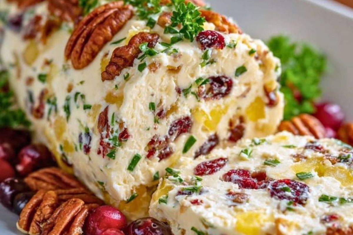 El cheese log de cranberry y pistacho demuestra que la cocina festiva puede ser simple, sabrosa y visualmente atractiva. Una receta rendidora, adaptable y perfecta para compartir sin complicaciones. (Imagen: Pinterest)