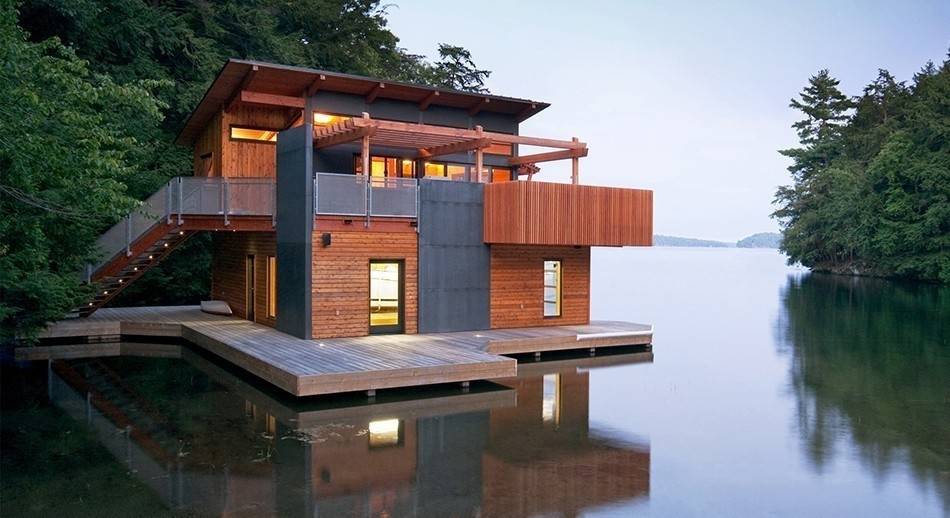 Una acogedora y moderna casa flotante para inspirarse | Bioguia