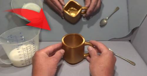 Test: ¿cómo ves esta taza? ¿Cuadrada o redonda?