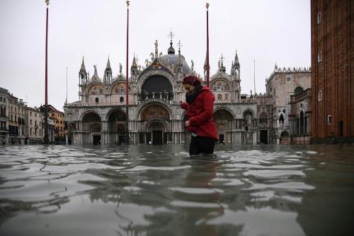 inundación en venecia