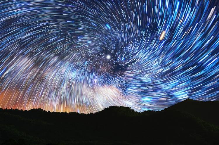 cielo estrellas galaxias