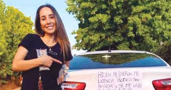 Ingenioso cartel conductora novata Ingenioso cartel conductora novata