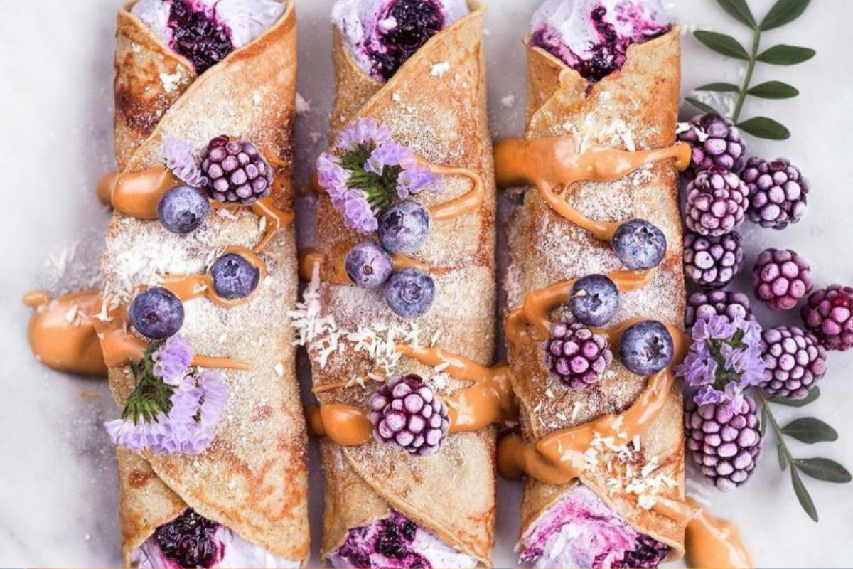 creps vainilla Son livianas, esponjosas, naturalmente dulces y perfectas tanto para un desayuno especial como para un postre elegante. (Imagen: Pinterest)