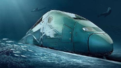 El ambicioso plan de China para construir un tren submarino que conecte con Esta