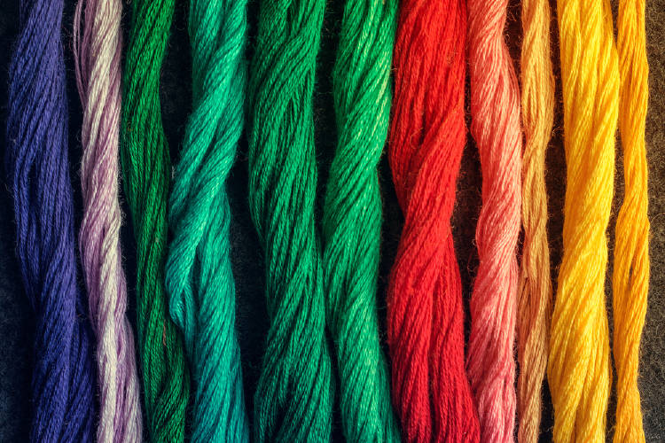 Tejidos de colores Tejidos de colores