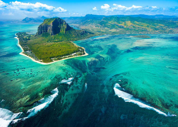 Fotografía de la isla Mauricio