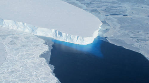 El glaciar del Juicio Final se derrite cada vez más rápido